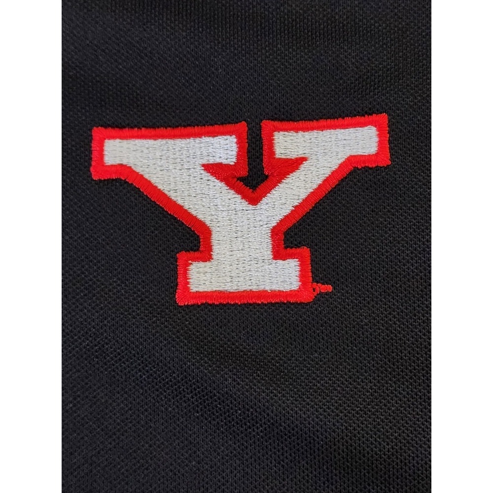 Youngstown State University Polo Mens Size XL Black Rawlins Short Sleeve Shirt - Picture 3 of 15